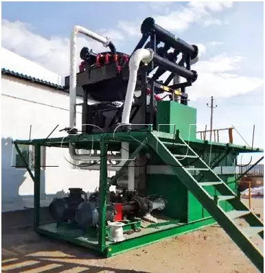Drilling mud cleaner system